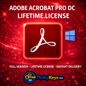 Adobe Acrobat Pro DC Lifetime License for Windows