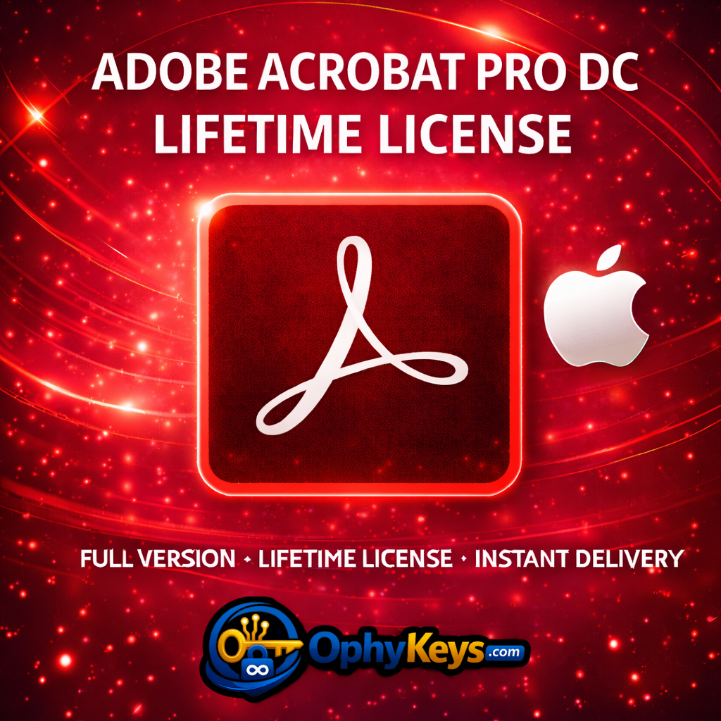 Lifetime License Preactived For Adobe Acrobat Pro DC 2023 For MacOS