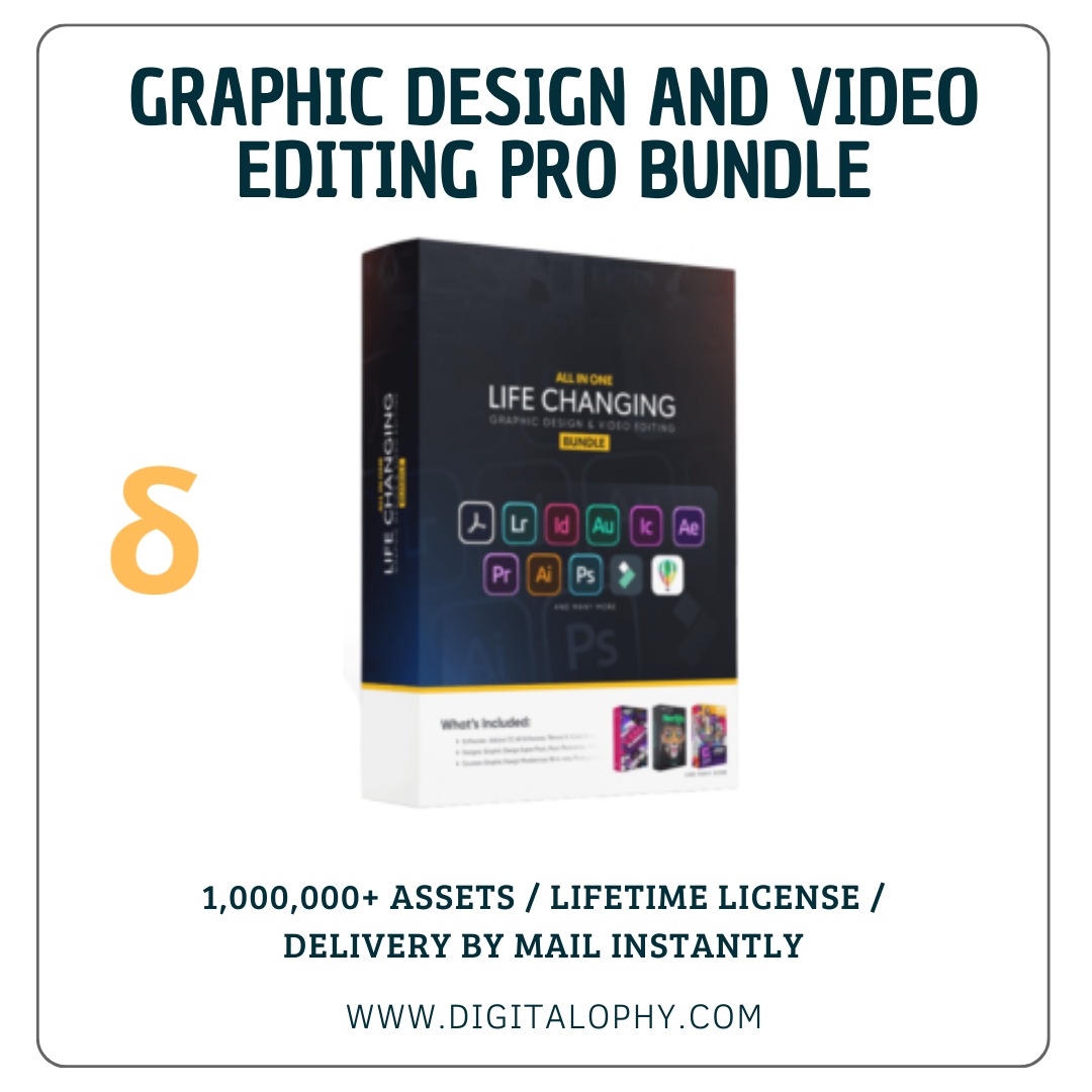 Graphic Design & Video Editing Pro Bundle